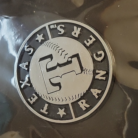 Texas Rangers Automotive Team Emblem 2.5" - Picture 1 of 1